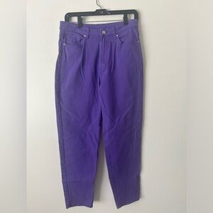 Purple Divided by H & M jeans size 8